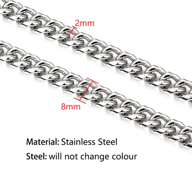 Silver Chain Jewelry Making  Stainless Steel Jewelry Making - 1 Stainless  Steel - Aliexpress