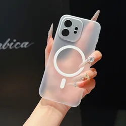 Original Matte Magnetic Clear Case with MagSafe Compatibility for OnePlus 11 (White)