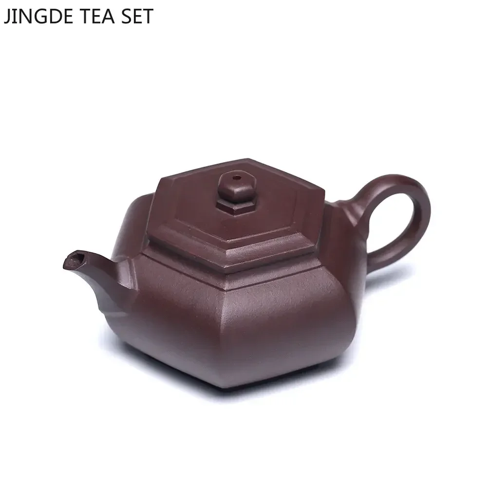 320ml Boutique Yixing Purple Clay Teapot Chinese Beauty Kettle Master Handmade Filter Tea Infuser Household Tea Set Accessories