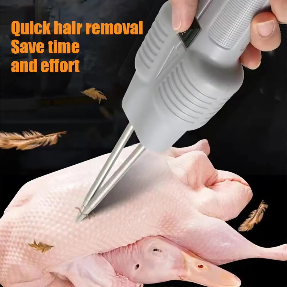 Electric Hair Plucking Artifact Handheld Household Hair Removal Machine Chicken Duck Goose Feather Plucker Remove Tool chicken hair plucker