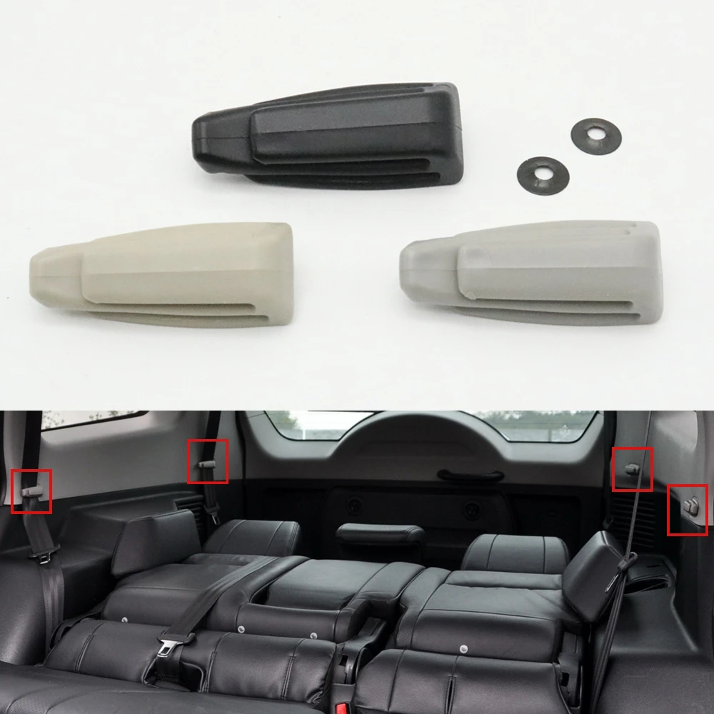 Безопасный Зажим для ремня заднего сиденья автомобиля фиксированные пряжки для Mitsubishi Pajero Montero V97 V95 V93 V87 Sport Delica Outlander III CW GF GG