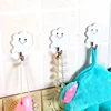 3Pcs/Set Cloud Shape Self Adhesive Key Hanging Hook/ Multifunction Wall Mounted Clothes Towel Door Hook/ Kids Room Hanger 2