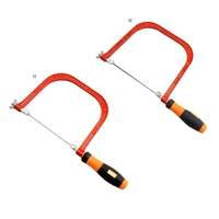 5/6inches Adjustable Frame Sawbow U-shape Coping Jig Saw Mini Circulars Saw For Woodworking Craft Jewelry DIY Hand Tools 1