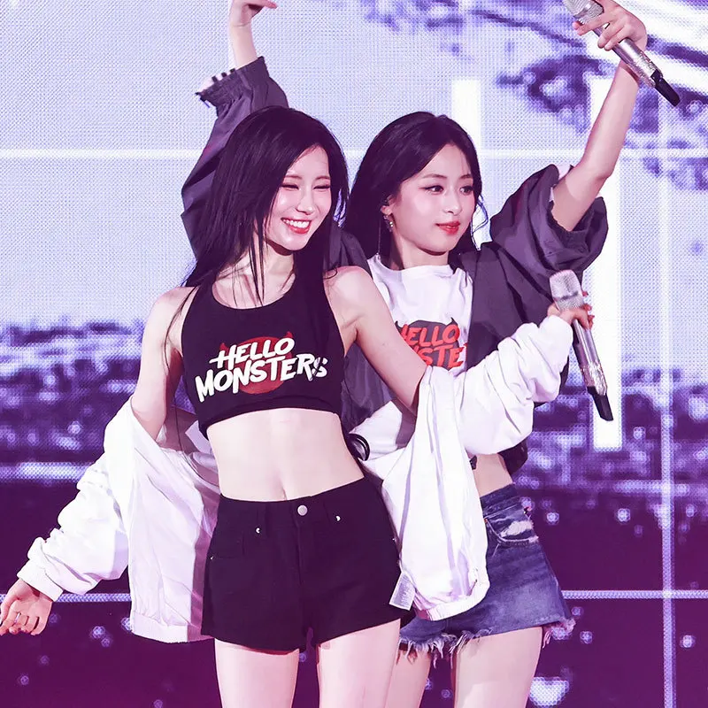 BABYMONSTER Concert HELLO MONSTER Hoodies Kpop Fashion Letter