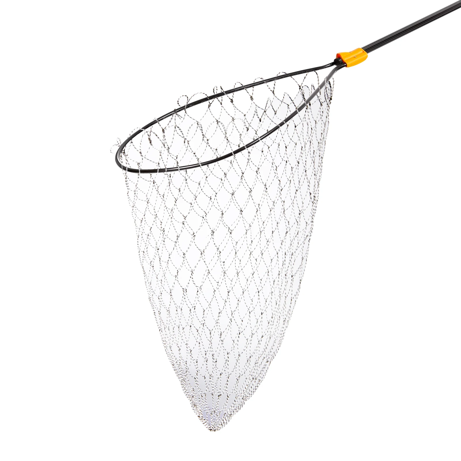 Angeln Ersatznetz Kleines/Großes Loch Angelkescher Mesh Durchmesser 35/40/45/50/60/70 cm Zusammenklappbares Loch Klappbares Dip-Fischnetz – Detail 8