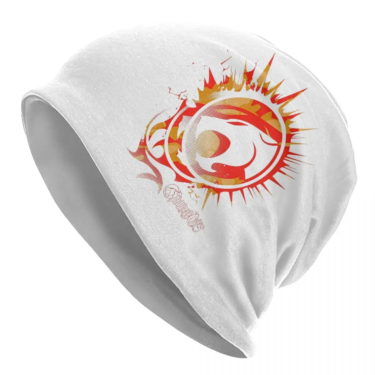 

Vintage Animated Cartoon Logo 80s Bonnet Hat Goth Outdoor Skullies Beanies Hats Thundercats Unisex Spring Head Wrap Cap