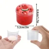 70ML Jelly Cube Crunchy Slime Clear Super Soft Non-Sticky Stress Toy fruit Charms Crystal Sludge Birthday Gift Party Favors 2