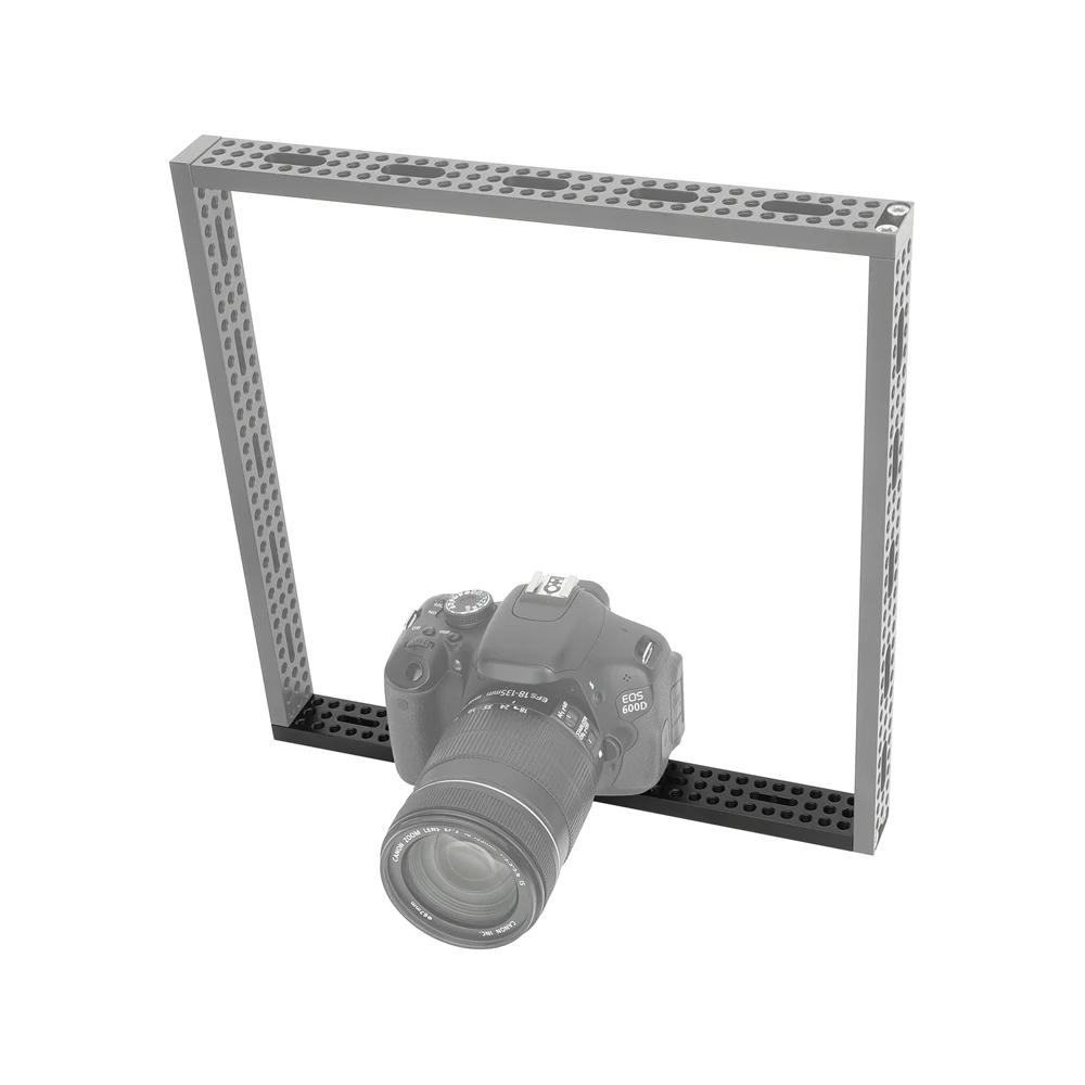 Camera Cheese Baseplate Extension Long Plate With Multiple 1/4"-20 Thread Holes
