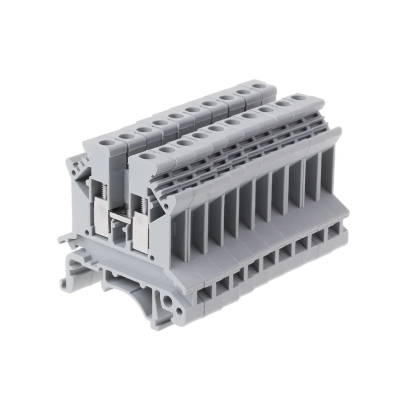 

10pcs/set UK-2.5B Terminal Block Screw General Application PCB Din Wiring f