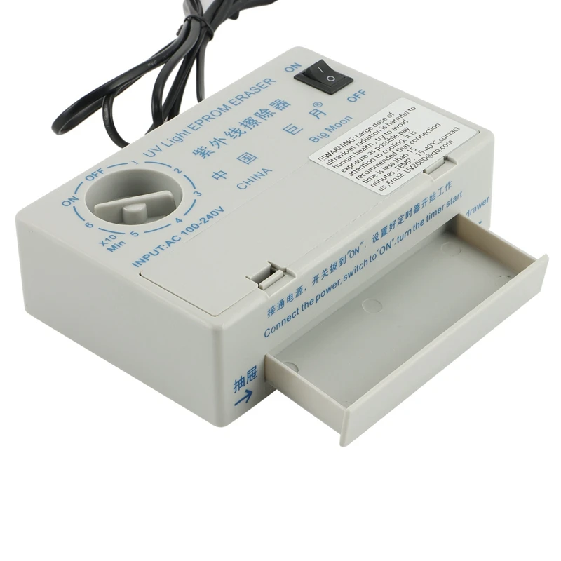 고속 자외선 지우기 UV EPROM 지우개, 자외선 지우기 타이머, EU 플러그