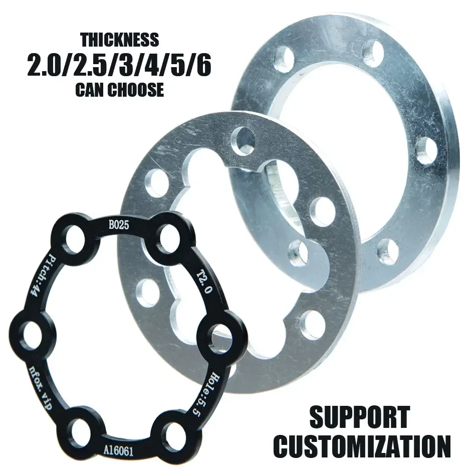 Electric Scooter Brake Disc Gaskets Washers Hub Aluminum Pad Bicycle