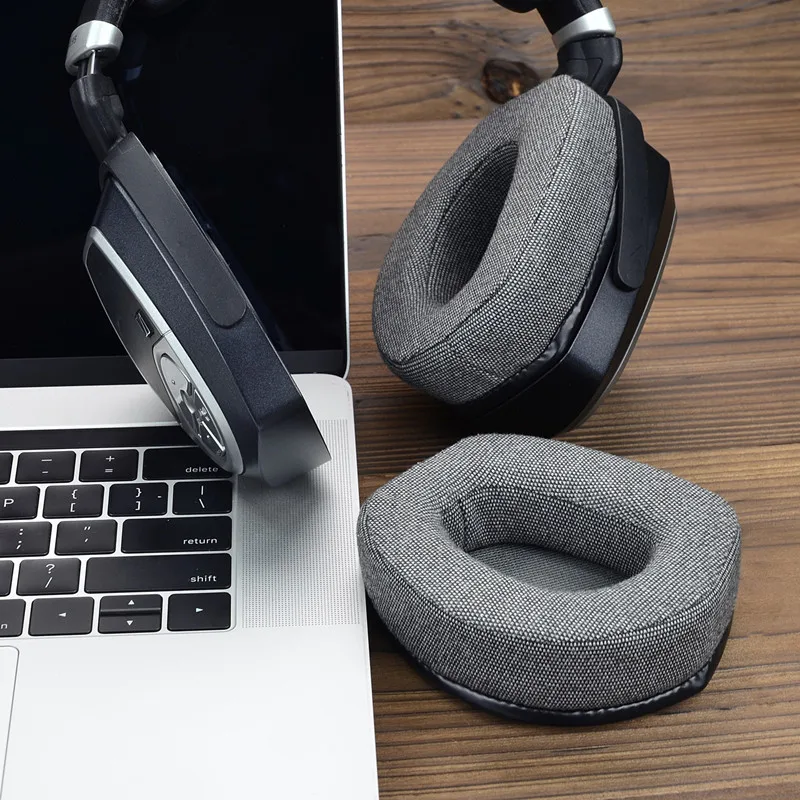 Almofadas de Ouvido para Sennheiser Hdr Rs165 Rs175 Rs185 Rs195 Almofadas de Ouvido de Couro Macio Espuma Memória Esponja Earmuffs com Fivela - Image 5