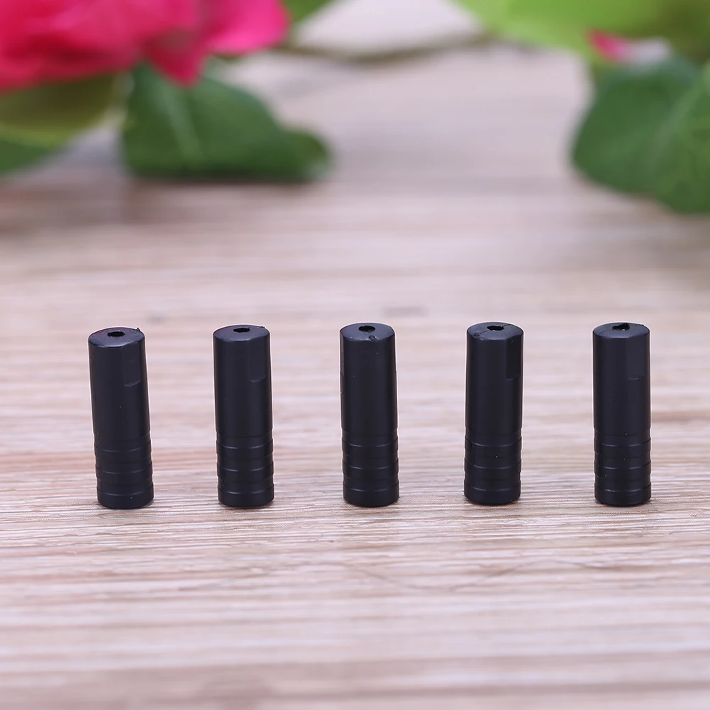 100pcs Bicycle Brake Wire End Core Cap Cable Aluminum Cover Gear Bikes Part