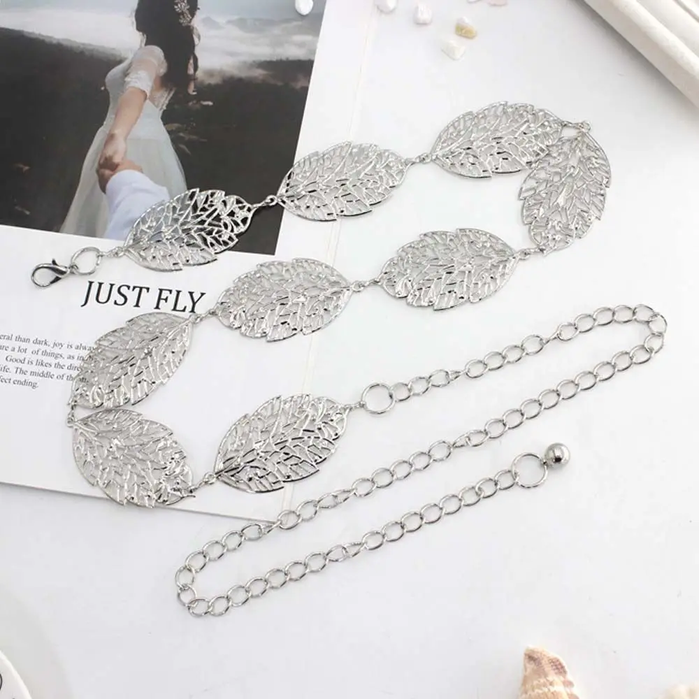 

Personality Simple Punk Metal Sexy Female Waistband Fashion Jewelry Women Waist Chain Belly Belt Body Necklace