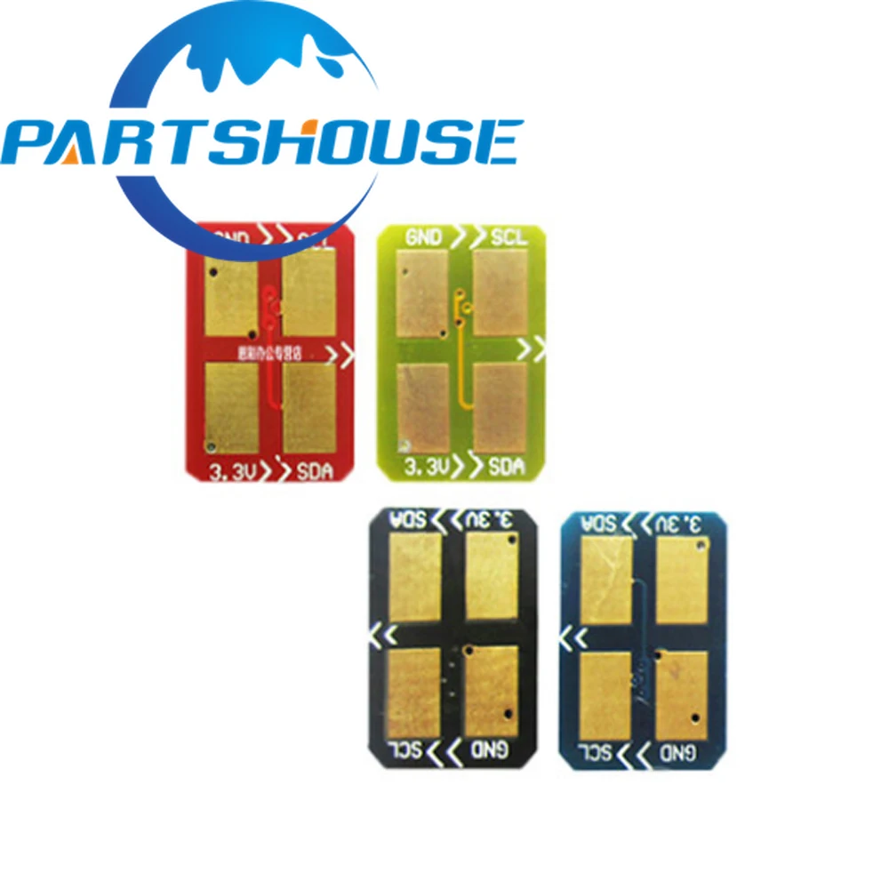 

4 шт., чип для Samsung CLP-300 CLX3160N CLX 3160FN CLP300N