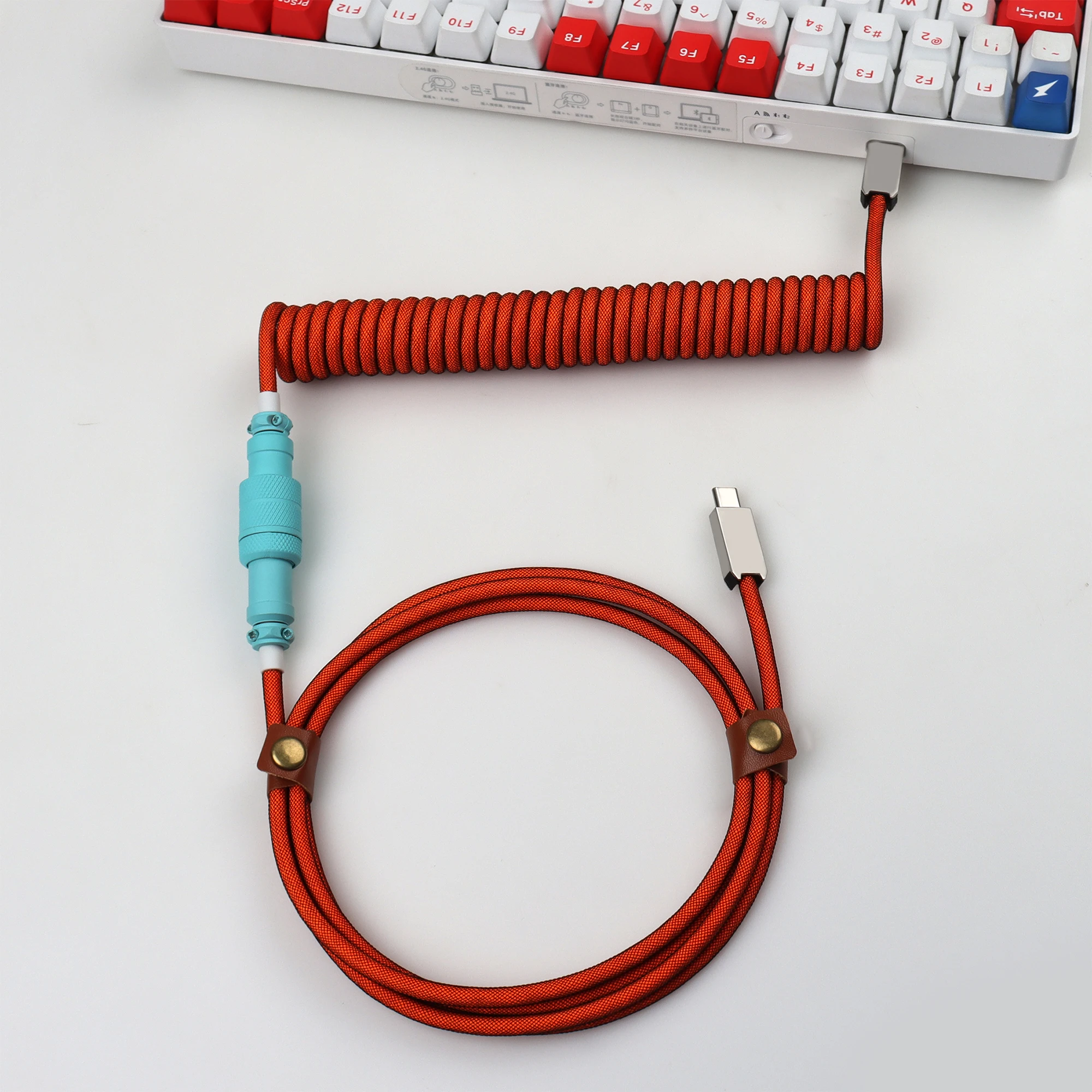 Cabo usb enrolado teclado c