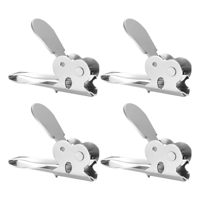 4 Pcs Melon Seed Sheller Nut Peeling Clip Separator Stripping Opener Sunflowers Creative Pumpkin Peanut Squirrel Plier Opening