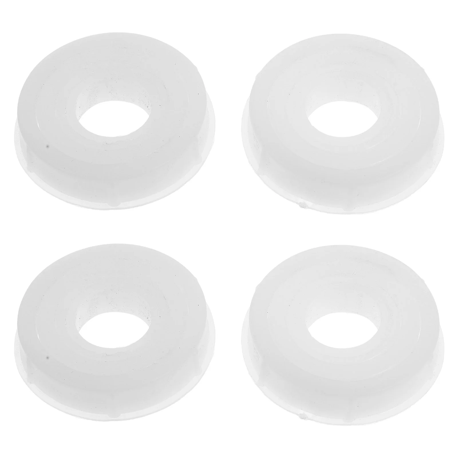 2 Sets Grinding Wheel Reducing Sleeve Grinder Arbor Adapter Reduction Bench White