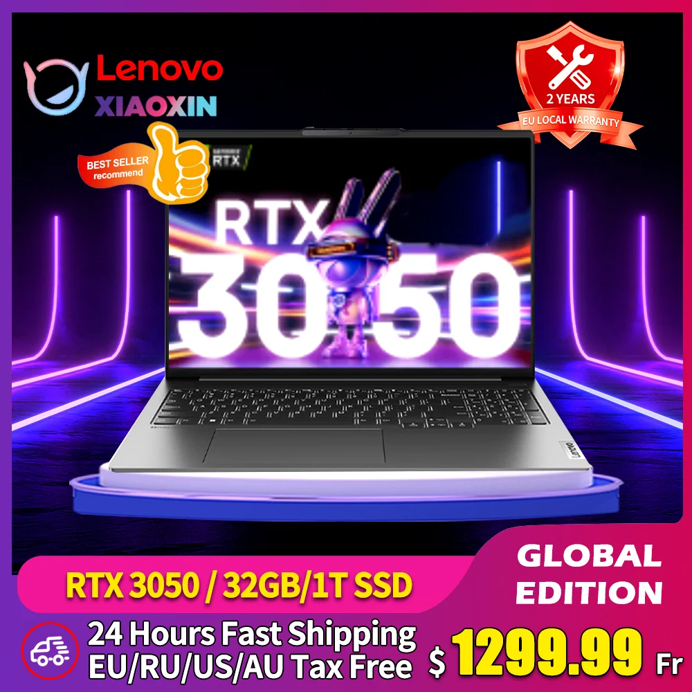 Lenovo-Xiaoxin-Pro-16-Laptop-2023-RTX-3050-4050-Intel-Core-i5-13500H ...