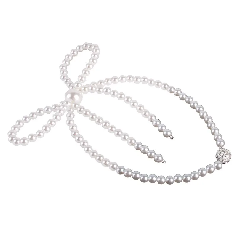 Curtain tiebacks 1PCS Faux Pearl Style Curtain Tieback Magnetic Curtain Strap