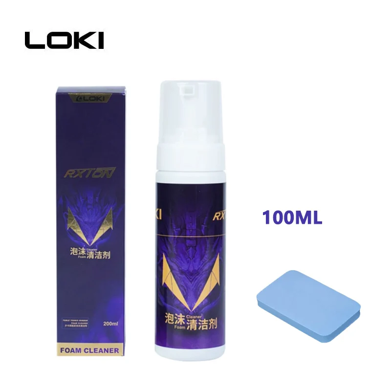 Original LOKI Raytheon Table Tennis Rubber Cleaner Table Tennis Bat Liquid Thickening Cleaning Decontamination Maintenance Set