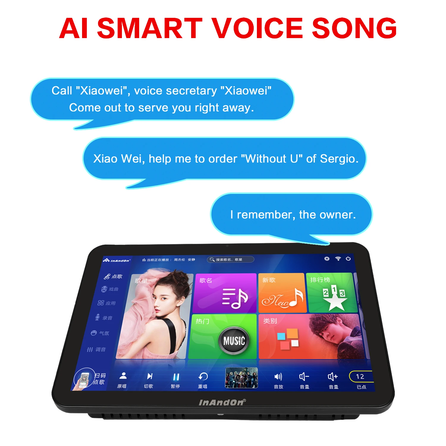 15.6  InAndOn ġ ũ  ý, 8TB HDD,  Ŭ ٿε, KTV  ӽ, ް   ÷̾
