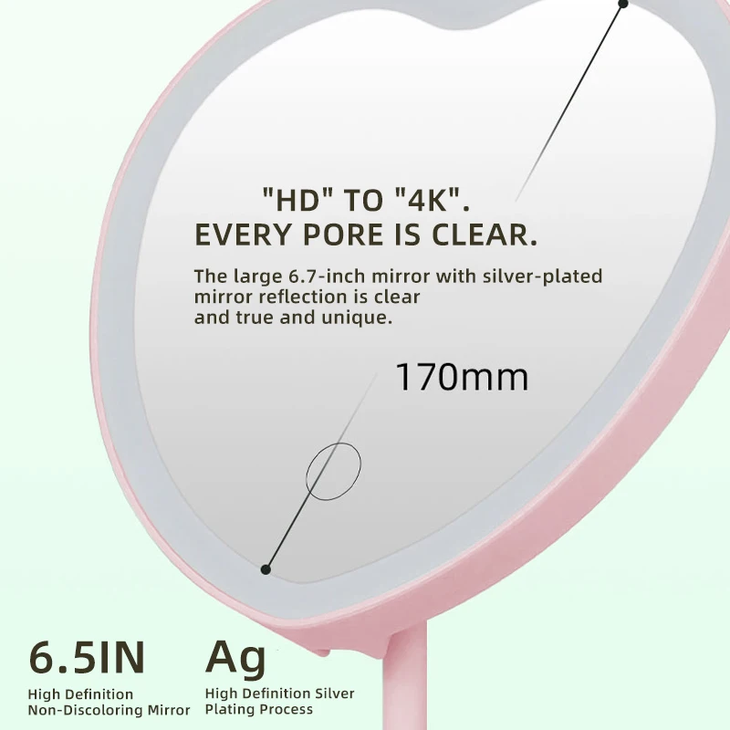 Portable LED Vanity Makeup Mirror 6