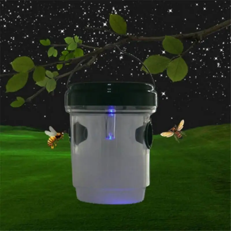 Outdoor Solar Powered LED Insect Killer Mosquito Trap