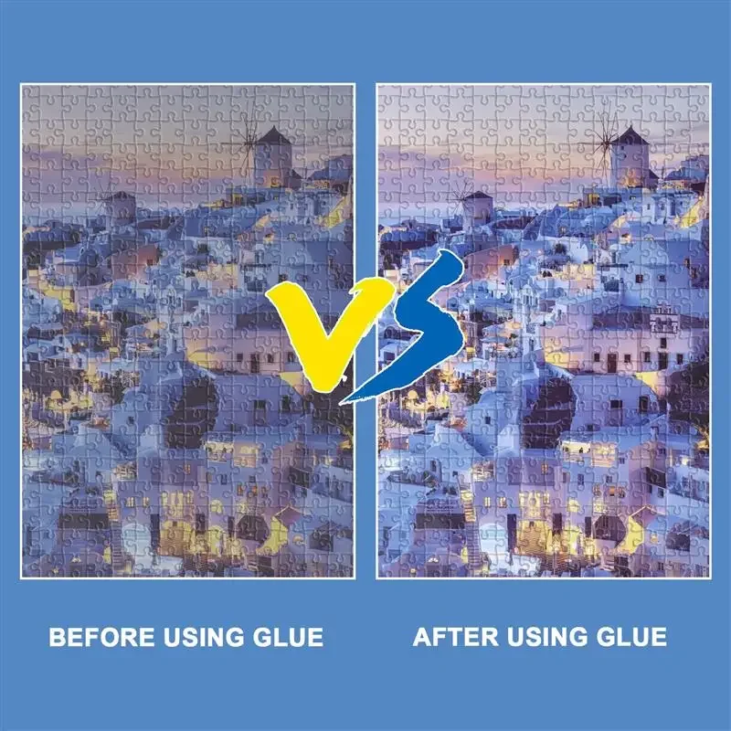 120ML Adhesives Sealers Diamond Painting Sealer Puzzle Art Glue Permanent Hold Shine Effect Sealer Diamond Painting Puzzle