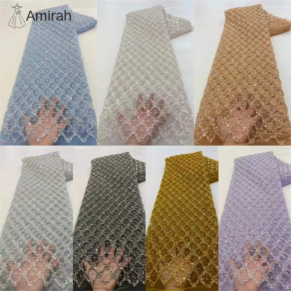 Amirah Fish Tail Wedding Dress Evening Dresses for Luxury Party Custom Made Elegant White Sequins Women's Prom Dress 2025 Woman 5