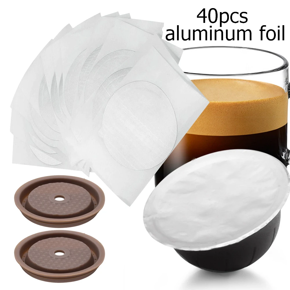 Coperchio In Silicone Riutilizzabile Riutilizzabile Capsule Di Copertura Per Uso Alimentare Cialde Adesivi Con Sigillo In Alluminio Per Tazza Di Capsu