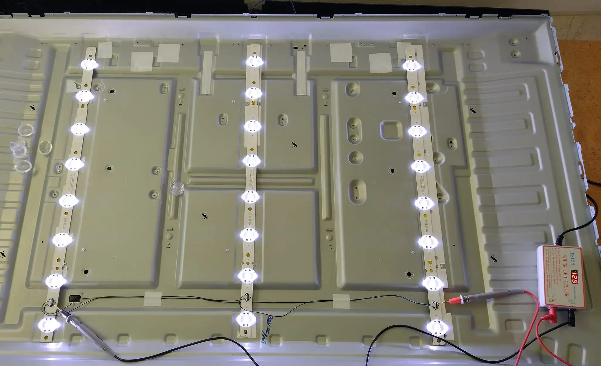 Faixa de Luz Led para Retroiluminação para lg Lglgit. Hv550qub-n4d21 Table6392301 Novo - Imagem 5