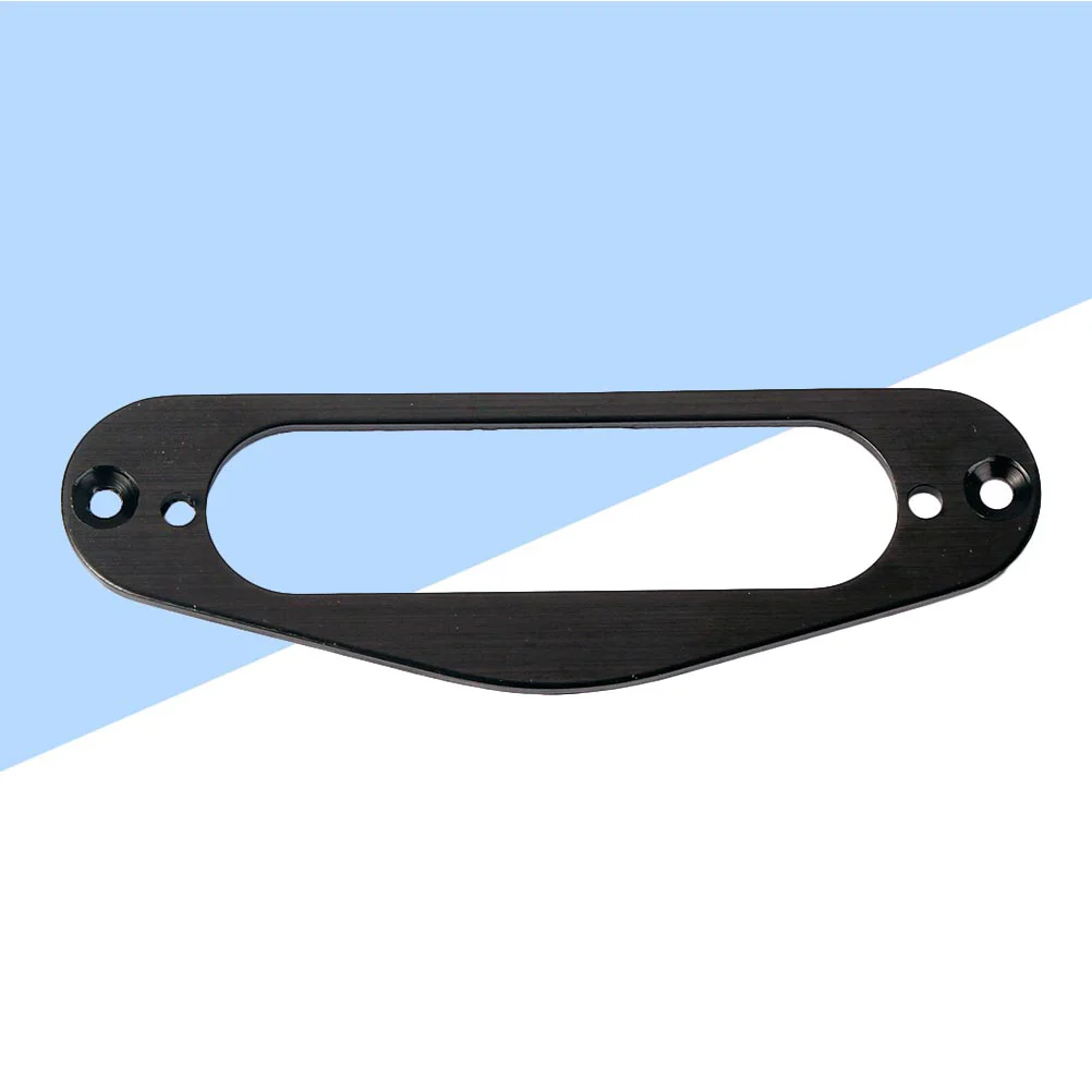 

Guitar Pickup Frame Mounting Ring Single Coil Flat Humbucker Pickup Ring for ST Style Electric Guitars GB407A (Black)
