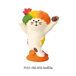 Sakura Cat Cherry Blossom Figurines - Cute DIY Resin Craft Ornaments (4)