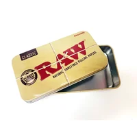 R@W Metal Tin Box on The Go Storage Box Smoking Storage Accessory(CASE ONLY) 2