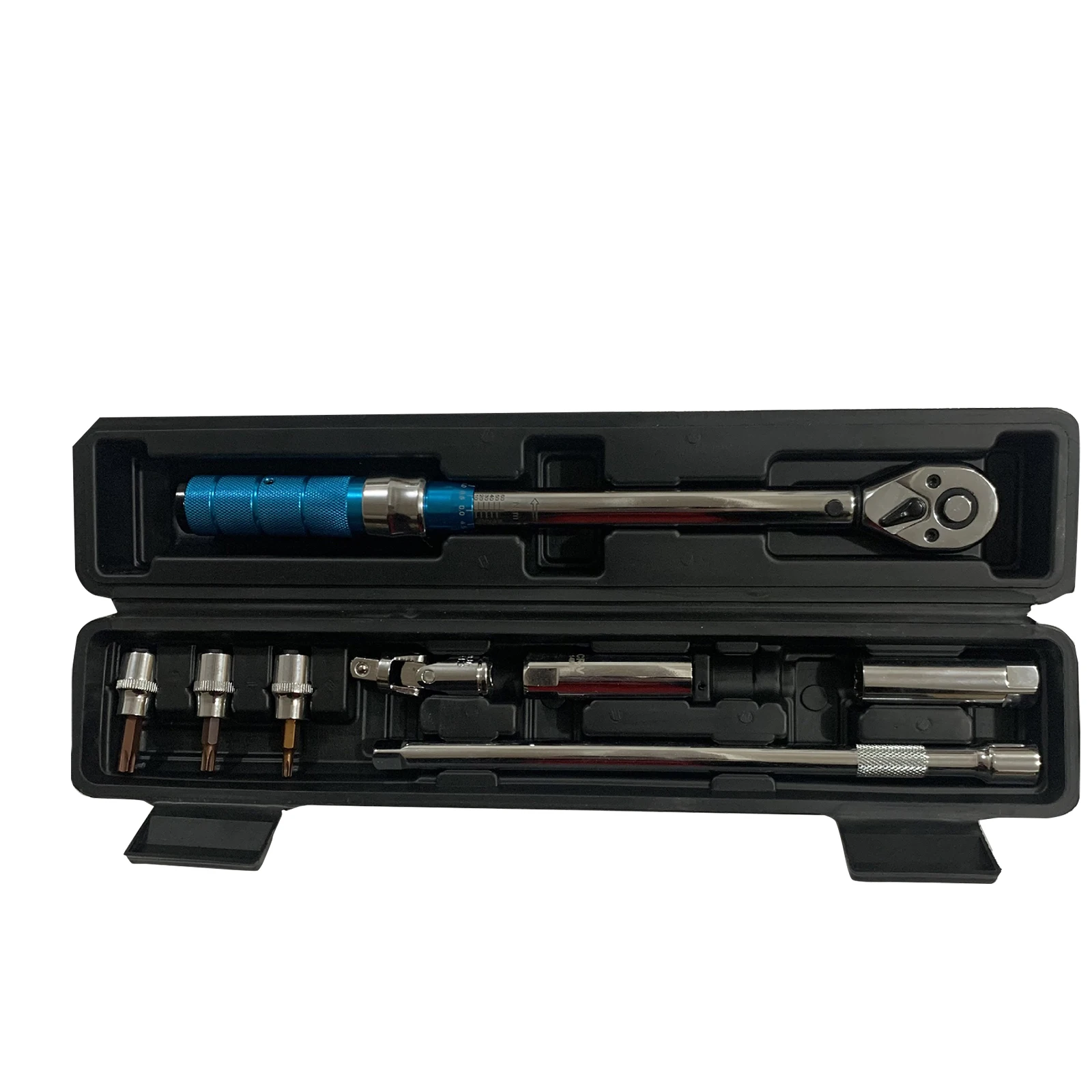 

Torques Inch Torque 8pcs Wrench 3/8 Automotive Bicycle Key Drive Square Torque 10-60N.m Wrench Tool Professional