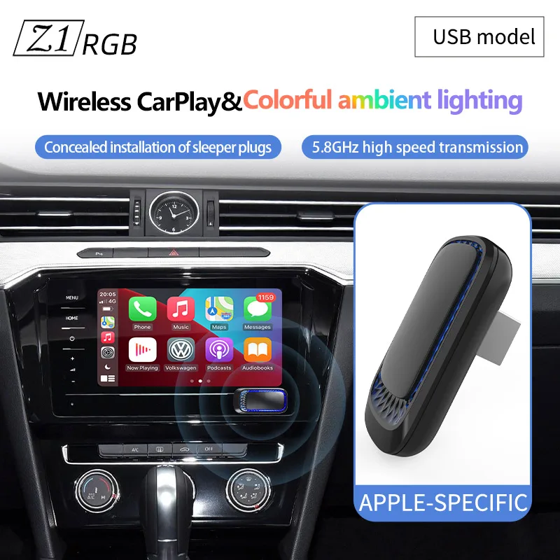 Smart Connect Apple CarPlay アダプター Amazon.com: Wireless Carplay Adapter 2025 Upgrade Apple