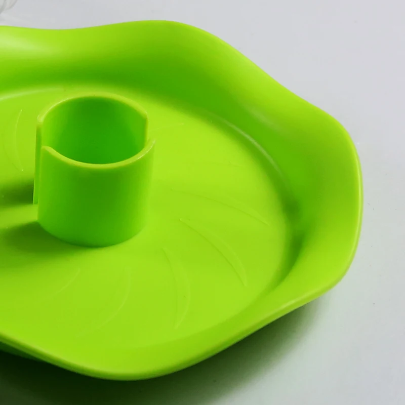 Amphibious Reptile Feeder Plastic Feeding Basin Turtle Lizard Bowl Water Dispenser reptile feed bowls