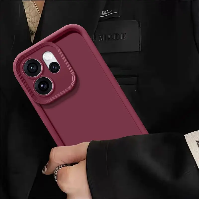 Luxurious Anti-Fall Candy Matte Soft Phone Cover
