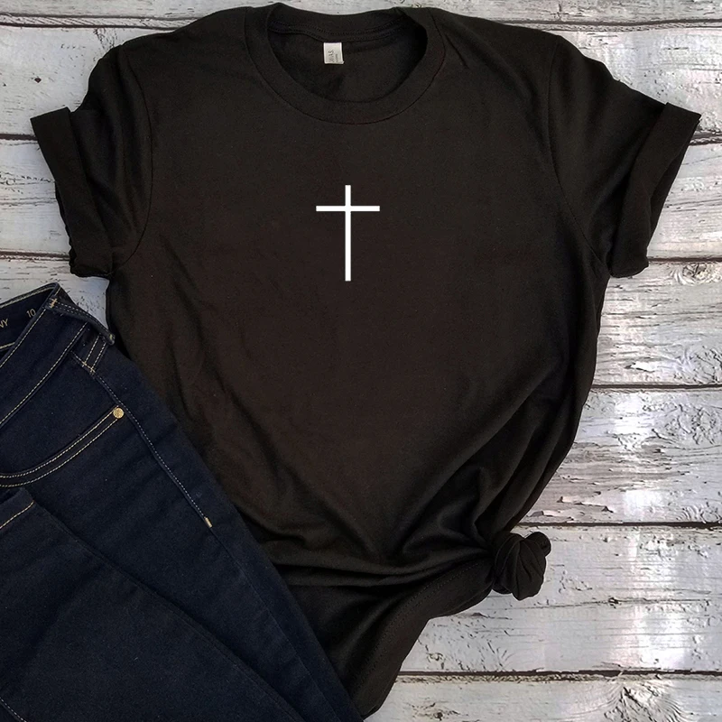 

Believe Graphic Tee Casual Jesus Woman Tshirts 2022 God Blessed Tops Women 2022 Summer Classic Clothing L