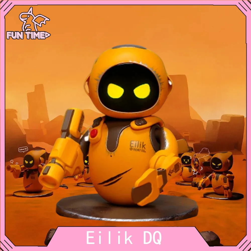 Eilik 로봇 DQ Eilik 로봇, 감성 상호작용 AI 퍼즐 전자 로봇, 가상 애완 동물 로봇, 생일 크리스마스 선물 장난감