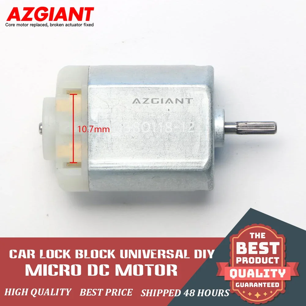 

AZGIANT 1/2/3/4/5pcs FC130 DC Motors 12V for Automotive Central Locking Door Lock Rearview Mirror Folding Micro Motor 18000rpm