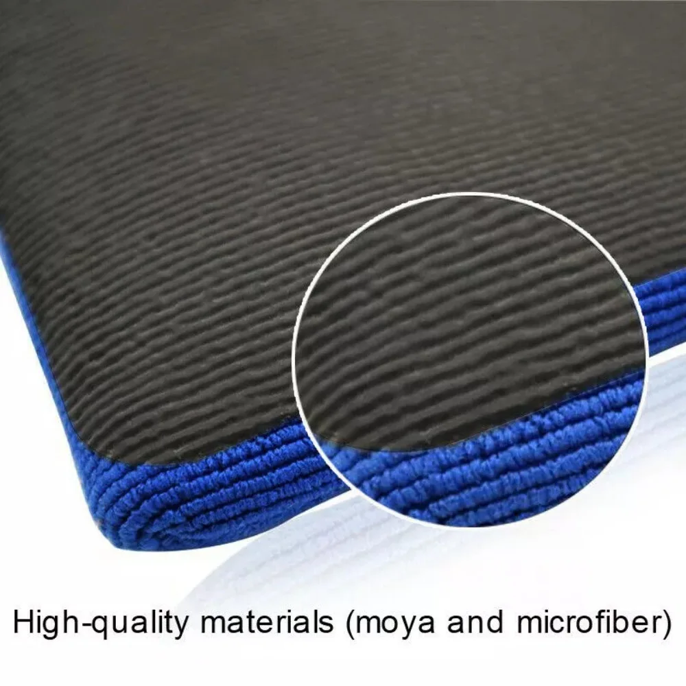 2Pcs Blue Magic Clay Mitt Glove Polish Microfiber Clay Bar Detailing Glove Stain Removal Cloth Car Beauty Cleaning Cloth