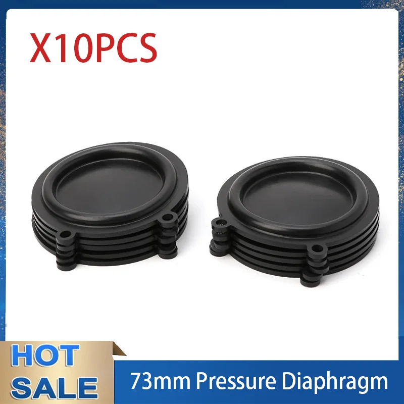 10pcs Professional Water Gas Linkage Valve Gas Water Heater Pressure Two Ears Diaphragm 73mm Water Heater Accessories New