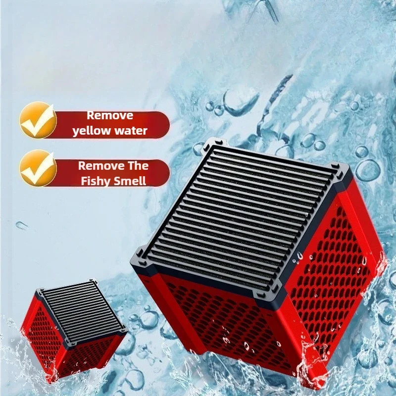 PVC Aquarium Filtration Lagerung Box Aquarium Filter Medien Kunststoff Lagerung Box Cube Verpackung Boxen Aquarium Filter Zubehör – Detail 14