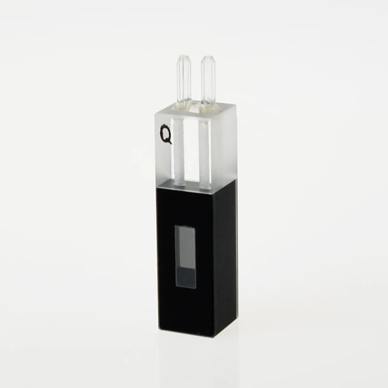 

480ul 10mm Path Length Quartz Flow Cuvette With Glass Tube(480ul)