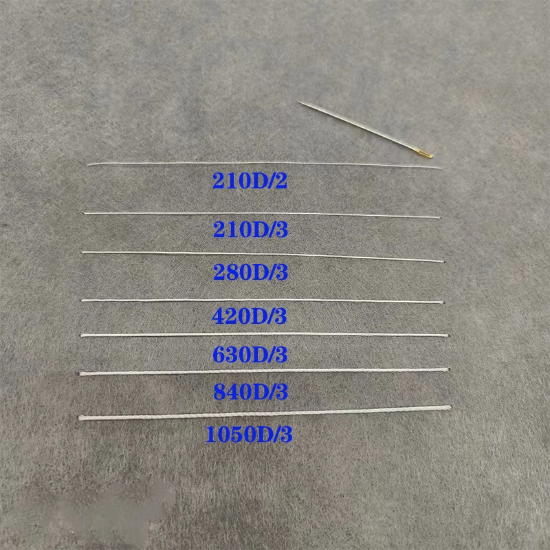 Sanbest 나일론 본드 재봉실, 청바지 가죽, 높은 내구성, 210D/2 210D/3 280D/3 420D/3 630D/3 840D/3