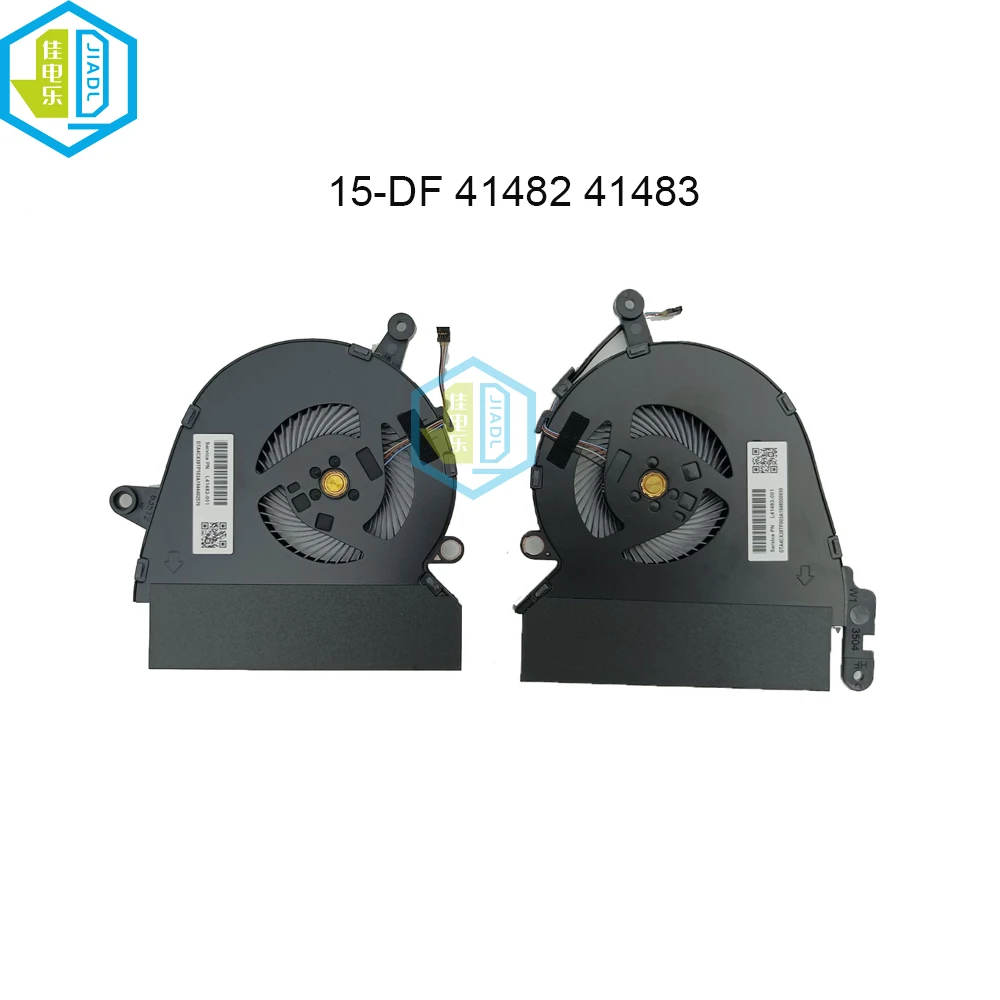 Ventiladores Refrigerando do Refrigerador do Processador Central do Computador Portátil Gpu para hp Spectre X360 15-df 15t-df 15-df000 Nd75c23 18c11 18c12 L41482001 L41483-001 - Imagem 6