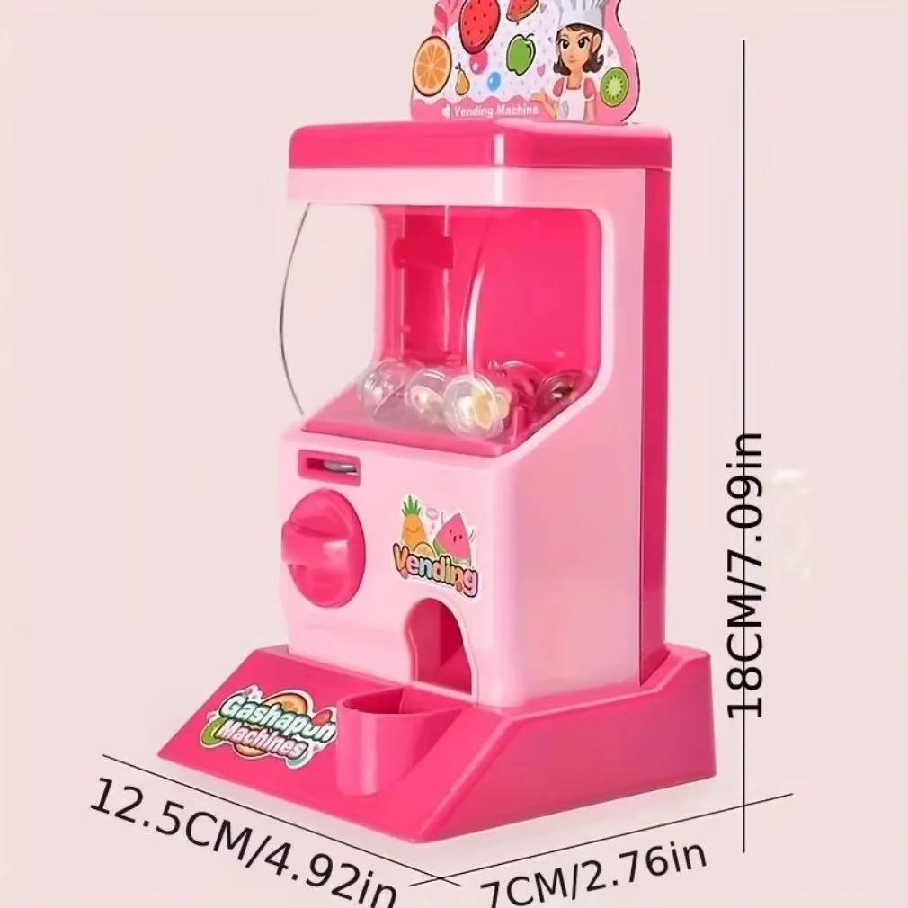 Creative Fun Vending Machine Candy Vending Machine Early Learning Play House Toys Drink Toys Kids Coin Operated