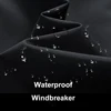 Black Camping Jacket Men Windbreak Coat Plus Size 8XL Fashion Casual Waterproof Jacket Male Solid Color Outerwear Big Size 5